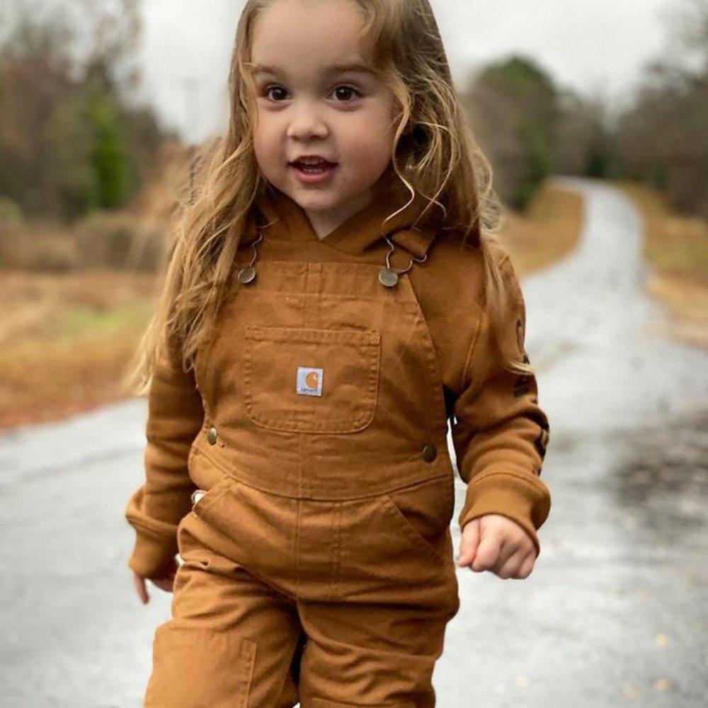 Carhartt Kids Overalls - Brown